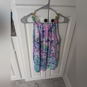 Lilly Pulitzer Bowen Freesia Mermaid Top
